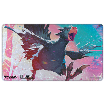 Ultra Pro - Magic Final Fantasy Playmat - Traveling Chocobo (Black / Holofoil)