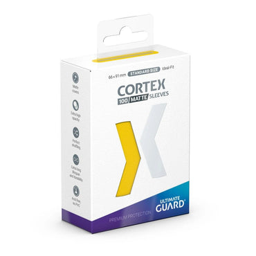 Ultimate Guard - Cortex Matte Sleeves (100ct) (Yellow)
