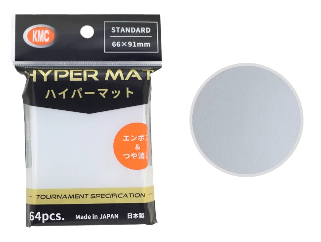 KMC Hyper Mat Sleeves (64pcs) - Clear