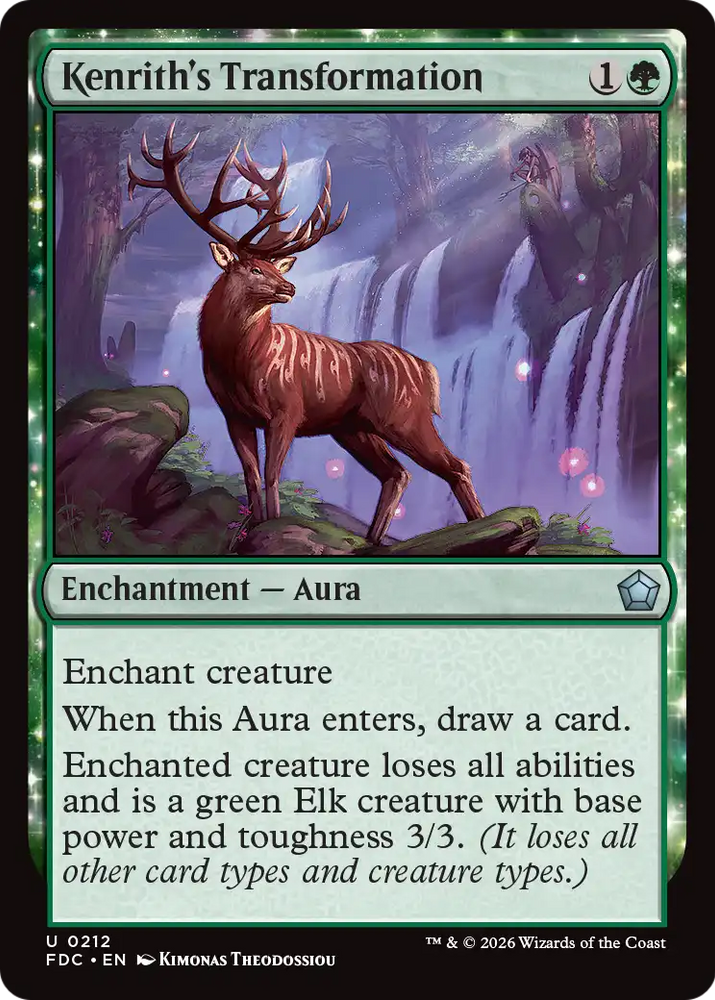 Kenrith's Transformation [Foundations Commander]