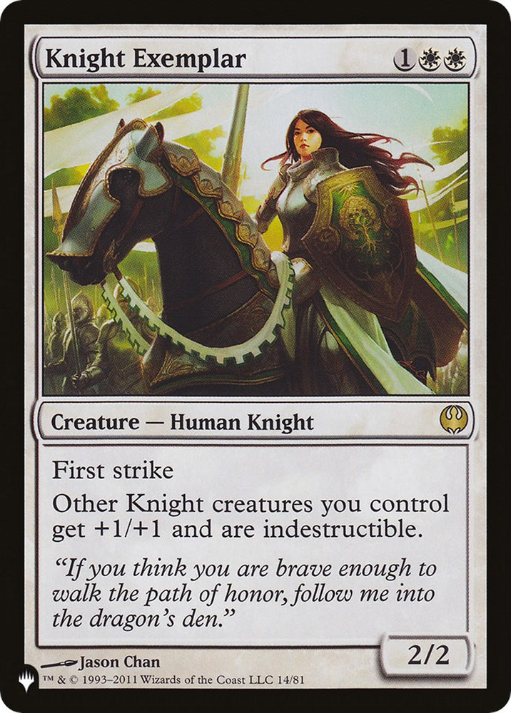Knight Exemplar (14) [The List]