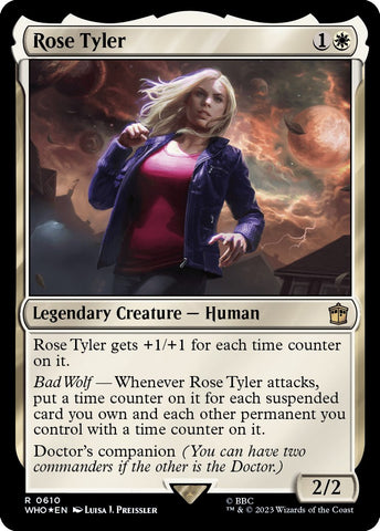 Rose Tyler (Surge Foil) [Doctor Who]