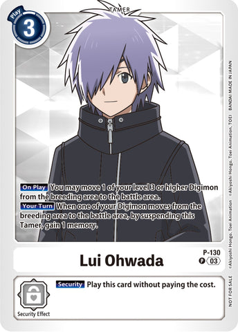 Lui Ohwada [P-130] (NYCC 2023 Demo Deck) [Promotional Cards]