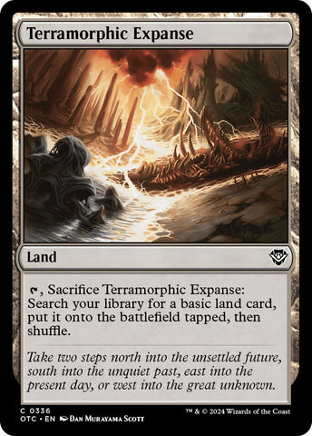 Terramorphic Expanse [Outlaws of Thunder Junction Commander]