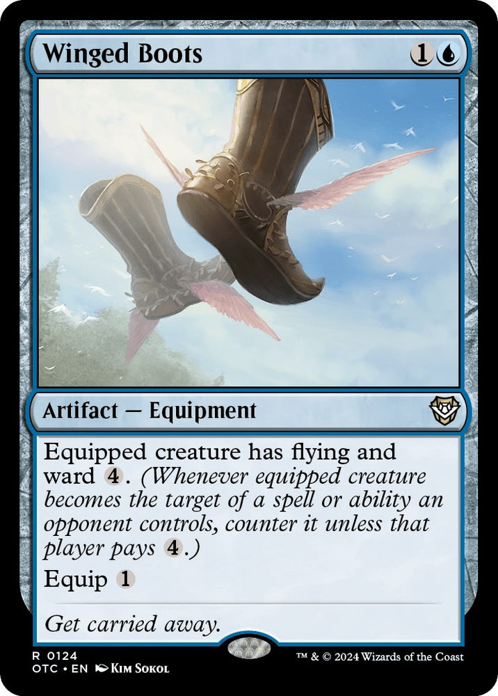Winged Boots [Outlaws of Thunder Junction Commander]