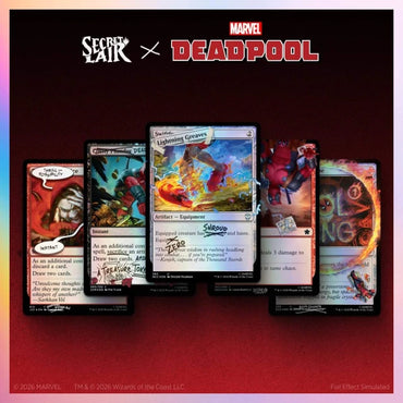 Secret Lair x Marvel's Deadpool: I Fixed It (You’re Welcome) - Foil Edition