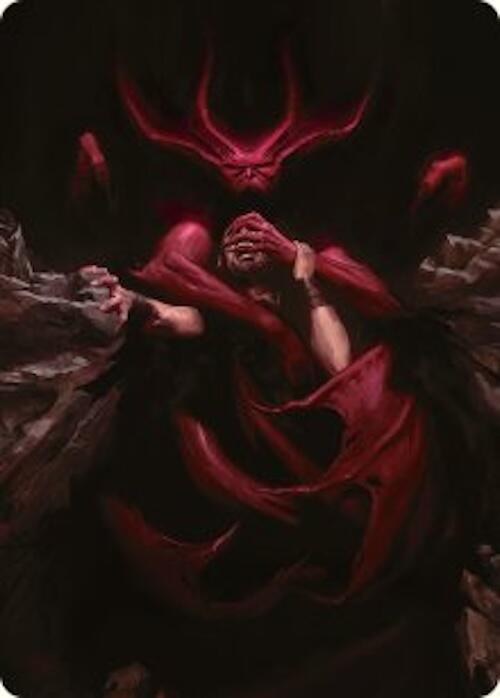 Infernal Grasp Art Card [Innistrad Remastered Art Series]