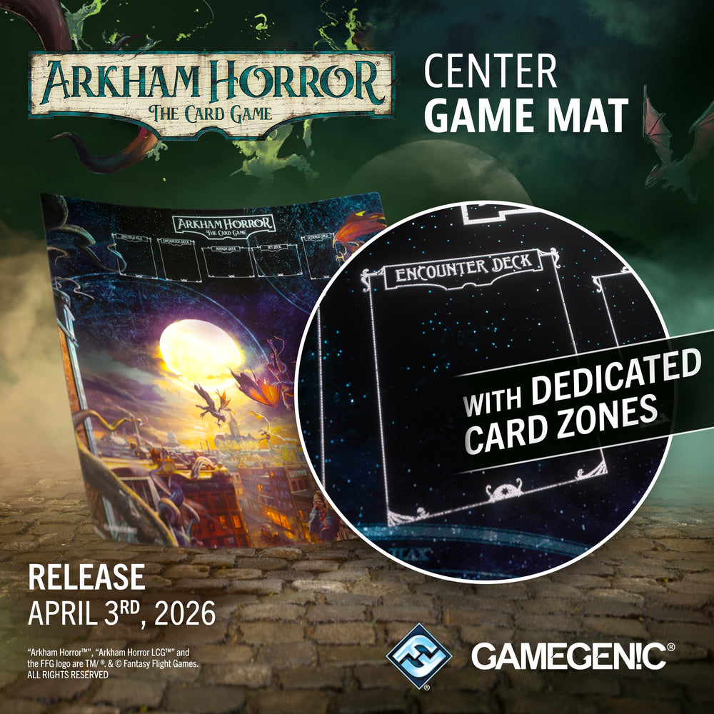 Gamegenic - Arkham Horror Center Game Mat (70x70cm)