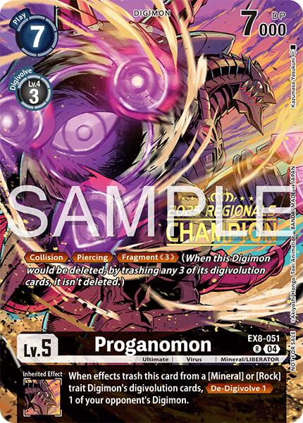 Proganomon [EX8-051] (Regionals 25-26 Season 2 Champion) [Chain of Liberation]