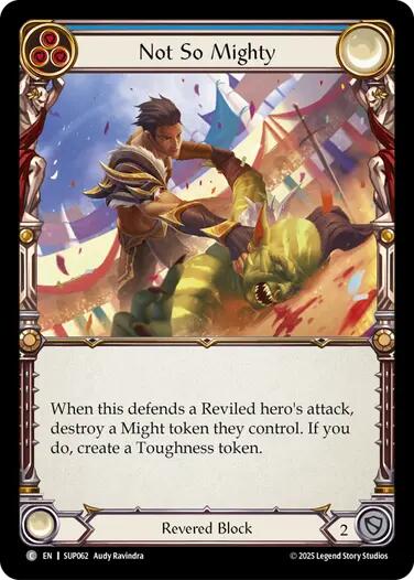 Not So Mighty [SUP062] (Super Slam)  Rainbow Foil