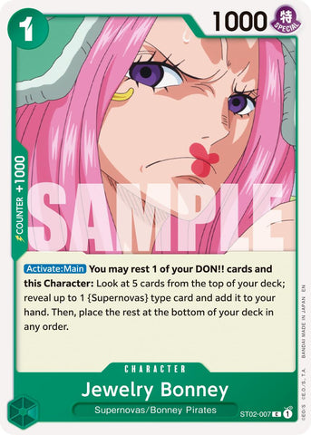 Jewelry Bonney (ST02-007) (Reprint) [Premium Booster -The Best- Vol. 2]