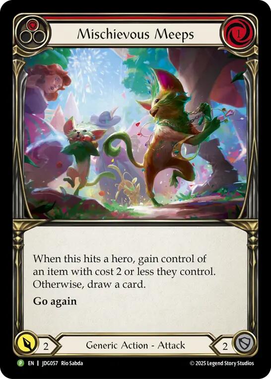 Mischievous Meeps [JDG057] (Promo)  Cold Foil