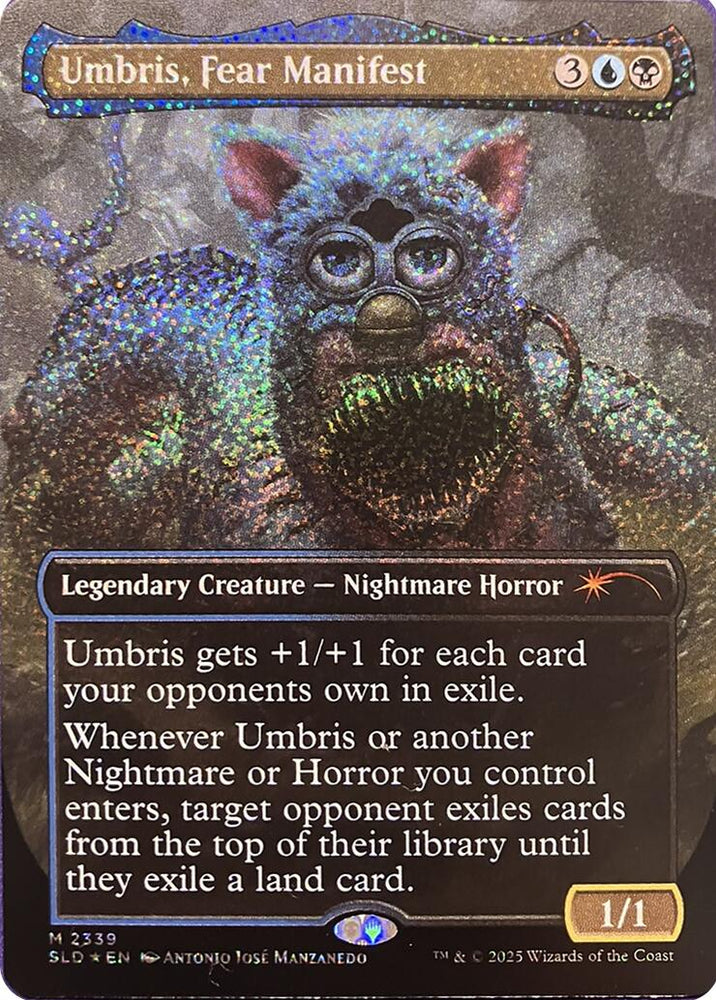 Umbris, Fear Manifest (Confetti Foil) [Secret Lair Drop Series]