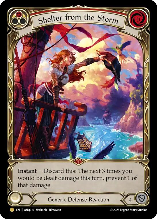 Shelter from the Storm [ANQ010] (Compendium of Rathe - Antiquity Pack)  Rainbow Foil