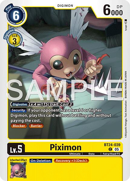 Piximon [BT24-039] [Time Stranger]