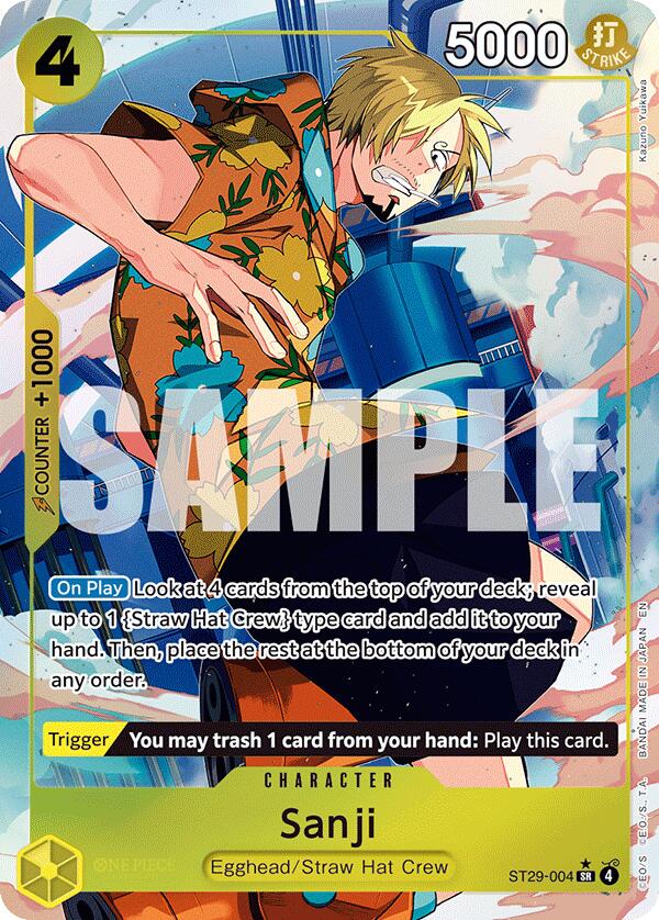 Sanji (Full Art) [Starter Deck: Egghead]