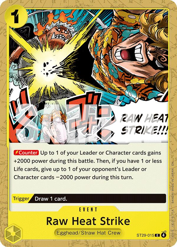 Raw Heat Strike [Starter Deck: Egghead]