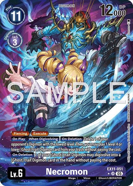 Necromon [EX11-051] (Alternate Art) [Dawn of Liberator]