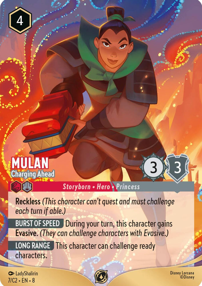 Mulan - Charging Ahead (7) (7) [Promo Cards]