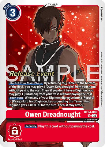 Owen Dreadnought [BT24-082] [Time Stranger Release Events Cards]