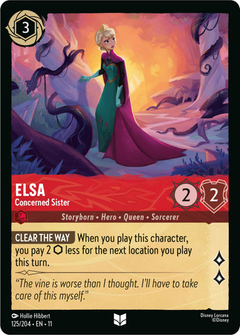 Elsa - Concerned Sister (125/204) [Winterspell]