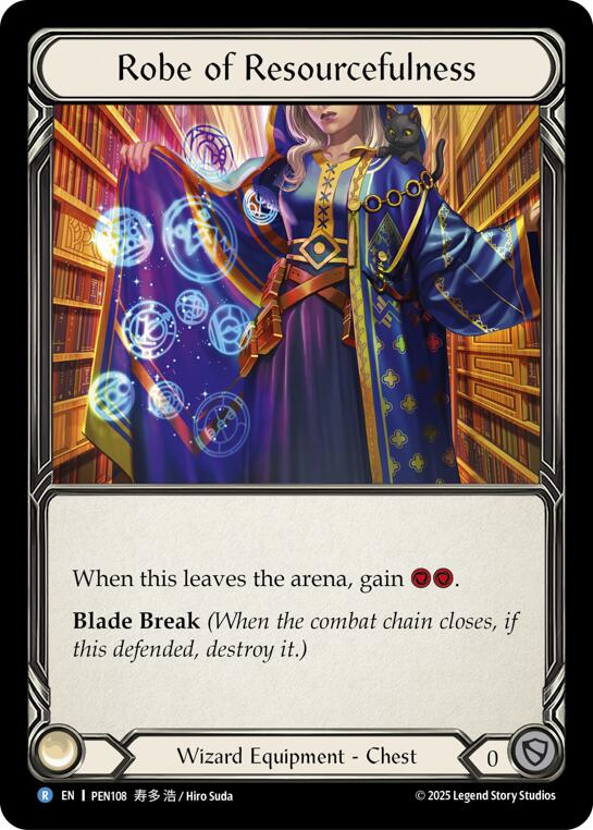 Robe Of Resourcefulness [PEN108] (Compendium of Rathe)  Cold Foil