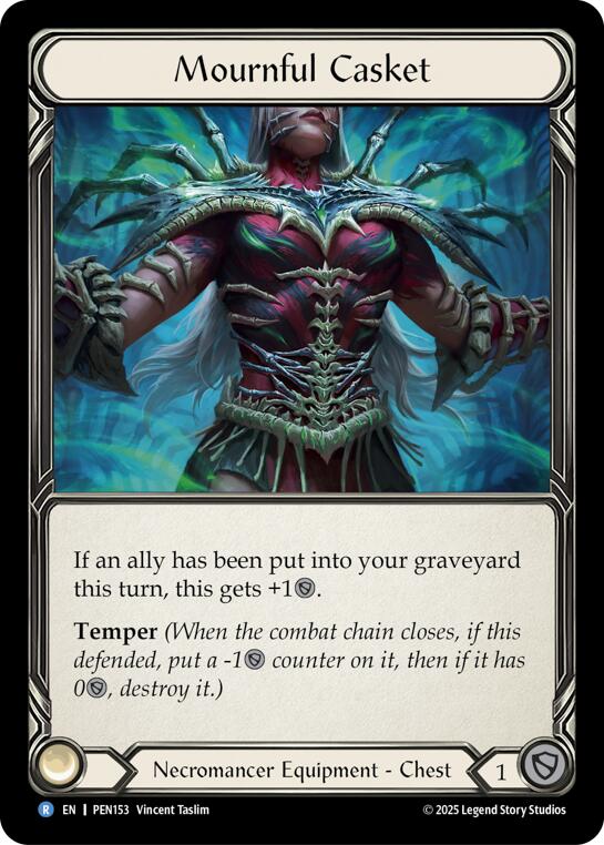 Mournful Casket [PEN153] (Compendium of Rathe)  Cold Foil