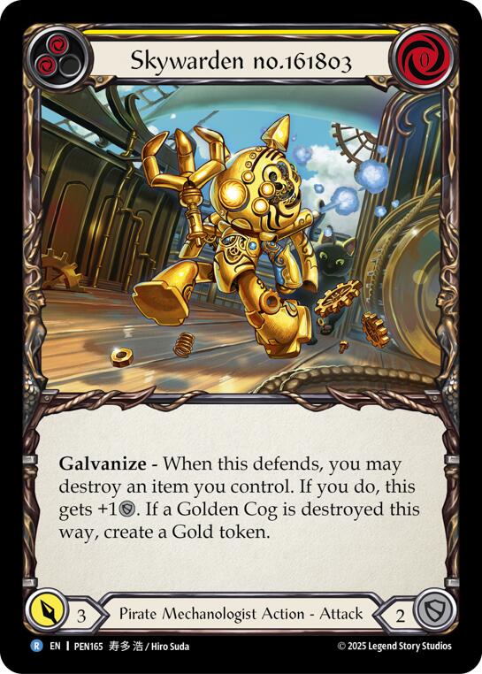 Skywarden No(Red)6(Red)80(Blue) (Yellow) (Regular) [PEN165] (Compendium of Rathe)