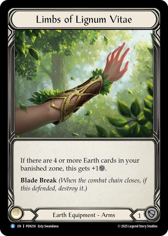 Limbs Of Lignum Vitae [PEN216] (Compendium of Rathe)  Cold Foil