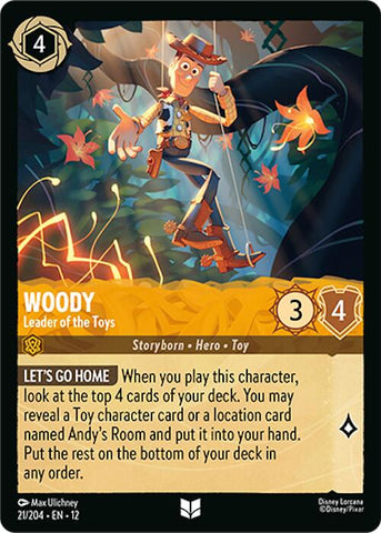 Woody - Leader of the Toys (21/204) [Wilds Unknown]