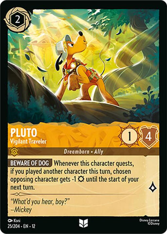 Pluto - Vigilant Traveler (25/204) [Wilds Unknown]