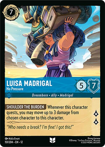 Luisa Madrigal - No Pressure (151/204) [Wilds Unknown]
