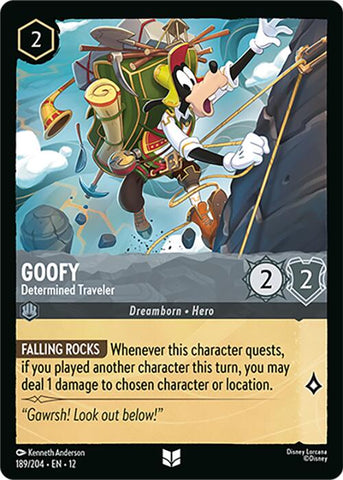 Goofy - Determined Traveler (189/204) [Wilds Unknown]