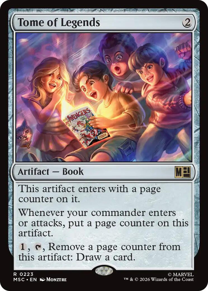 Tome of Legends (Surge Foil) [Marvel Super Heroes Commander]