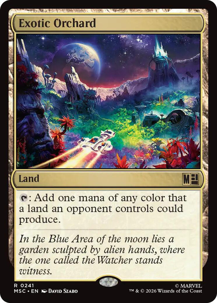 Exotic Orchard (Surge Foil) [Marvel Super Heroes Commander]