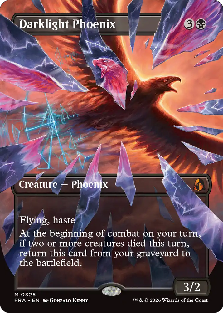 Darklight Phoenix (Borderless) (0325) [Reality Fracture]