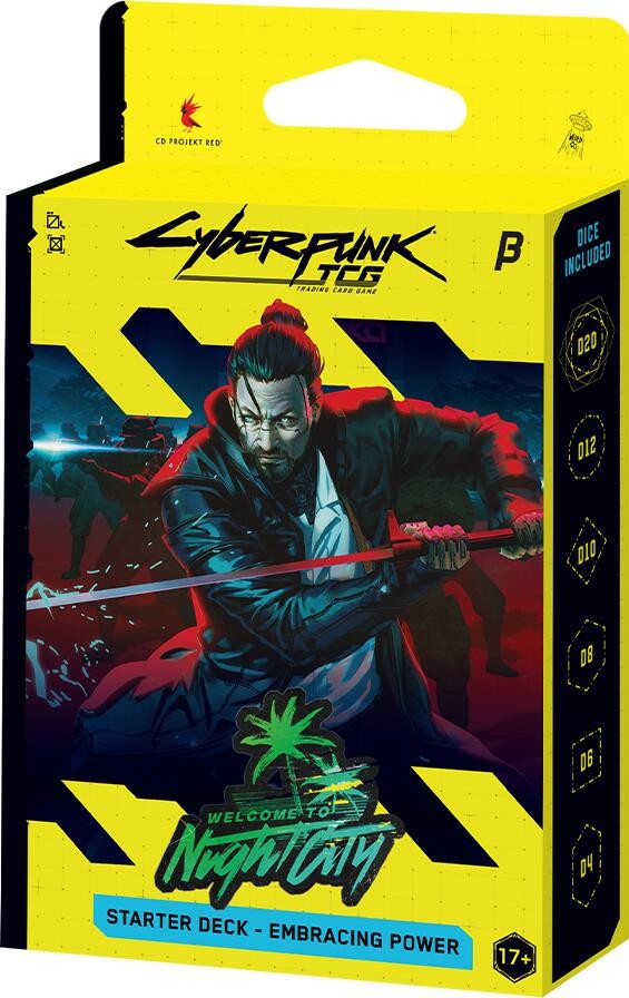 Cyberpunk TCG - Welcome to Night City Starter Deck - Embracing Power Beta Edition