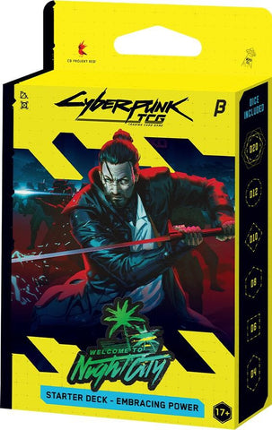 Cyberpunk TCG - Welcome to Night City Starter Deck - Embracing Power Beta Edition