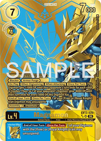Magnamon [EX13-020] (Rare Pull) [Chivalrous XIII]