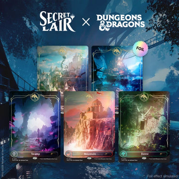 Secret Lair x Dungeons & Dragons: Lands of the Forgotten Realms - Foil Edition