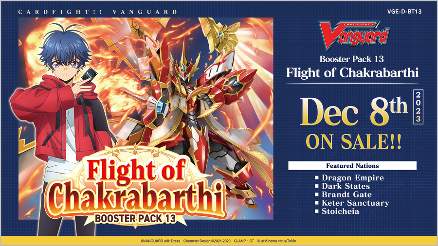 Vanguard D-BT13 Flight of Chakrabarthi Booster Box