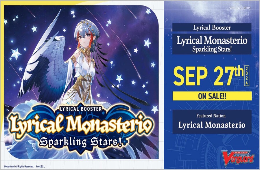 Cardfight Vanguard DZ-LBT01 Lyrical Monasterio Sparkling Stars! - Booster Box