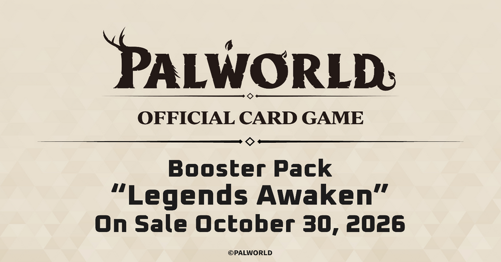 Palworld Official Card Game - Legends Awaken (POCGe-BP02) Booster Box