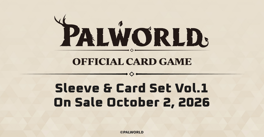 Palworld Official Card Game - Sleeve & Card Set Vol.1 (POCGe-SS01)
