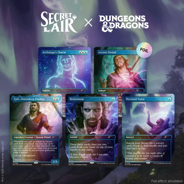 Secret Lair x Dungeons & Dragons: Gale's Ambition - Foil Edition