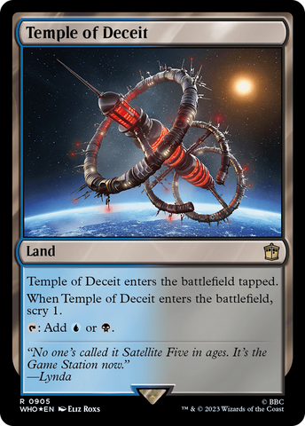 Temple of Deceit (Surge Foil) [Doctor Who]