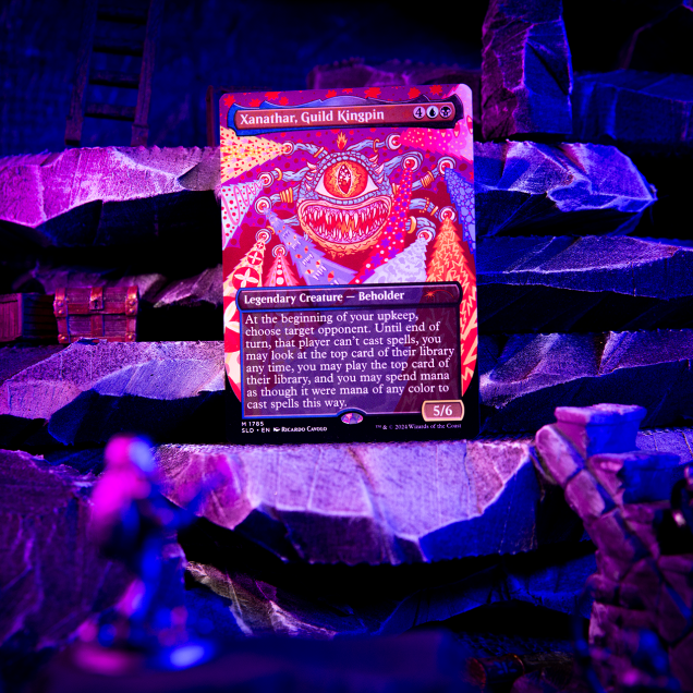 Secret Lair Death is in the Eyes of the Beholder I - Rainbow Foil