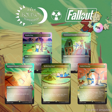 Secret Lair x Fallout: Points of Interest - Rainbow Foil Edition