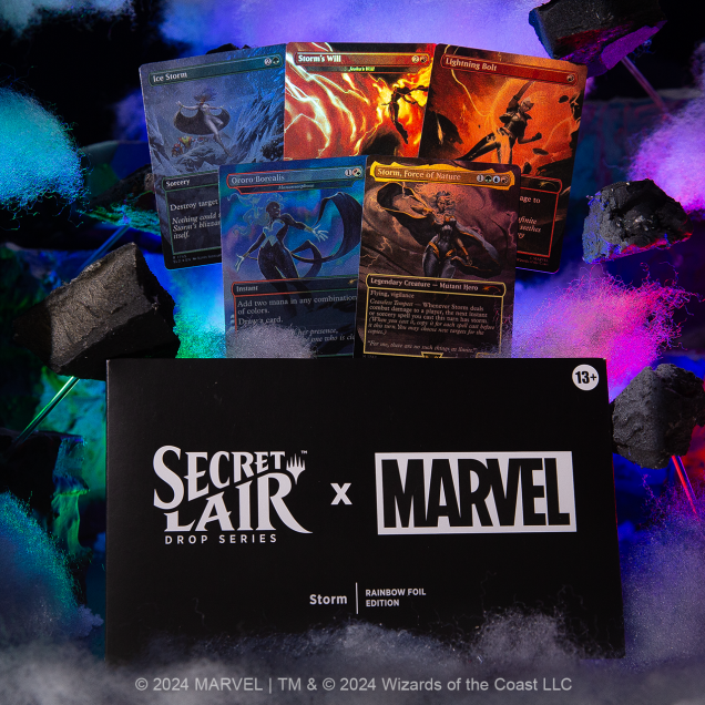 Secret Lair x Marvel's Storm Foil Edition