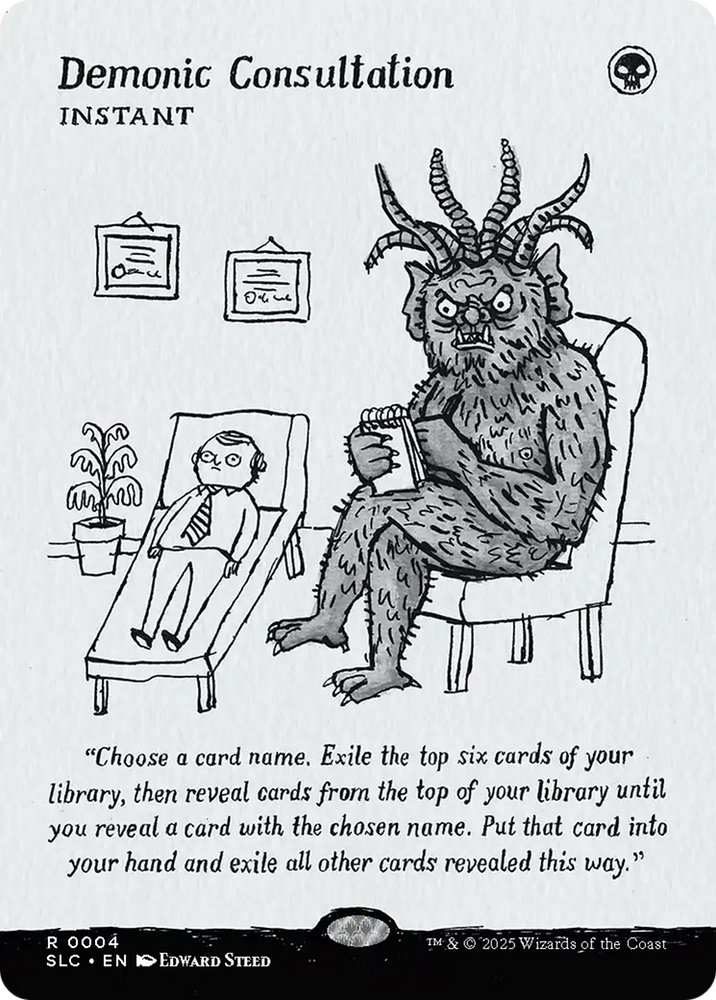 Demonic Consultation [Secret Lair Countdown Kit]